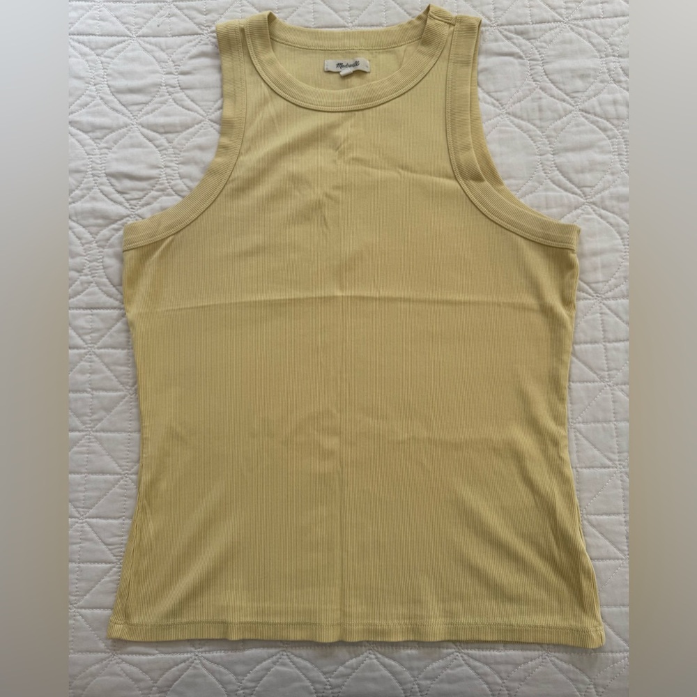 Madewell Yellow Tank Top